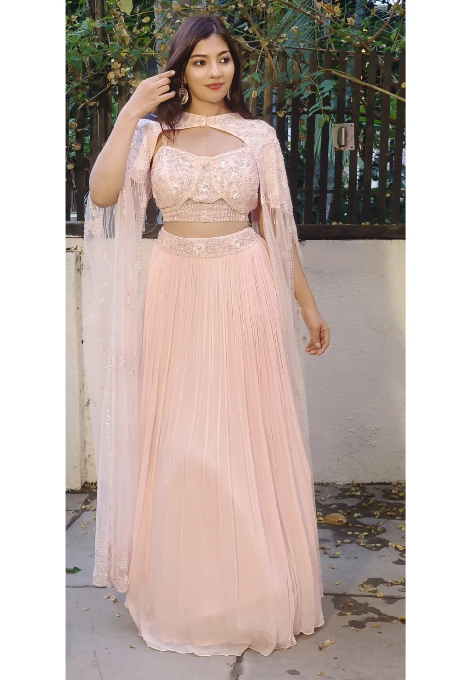 Blush Pearl Lehenga Set